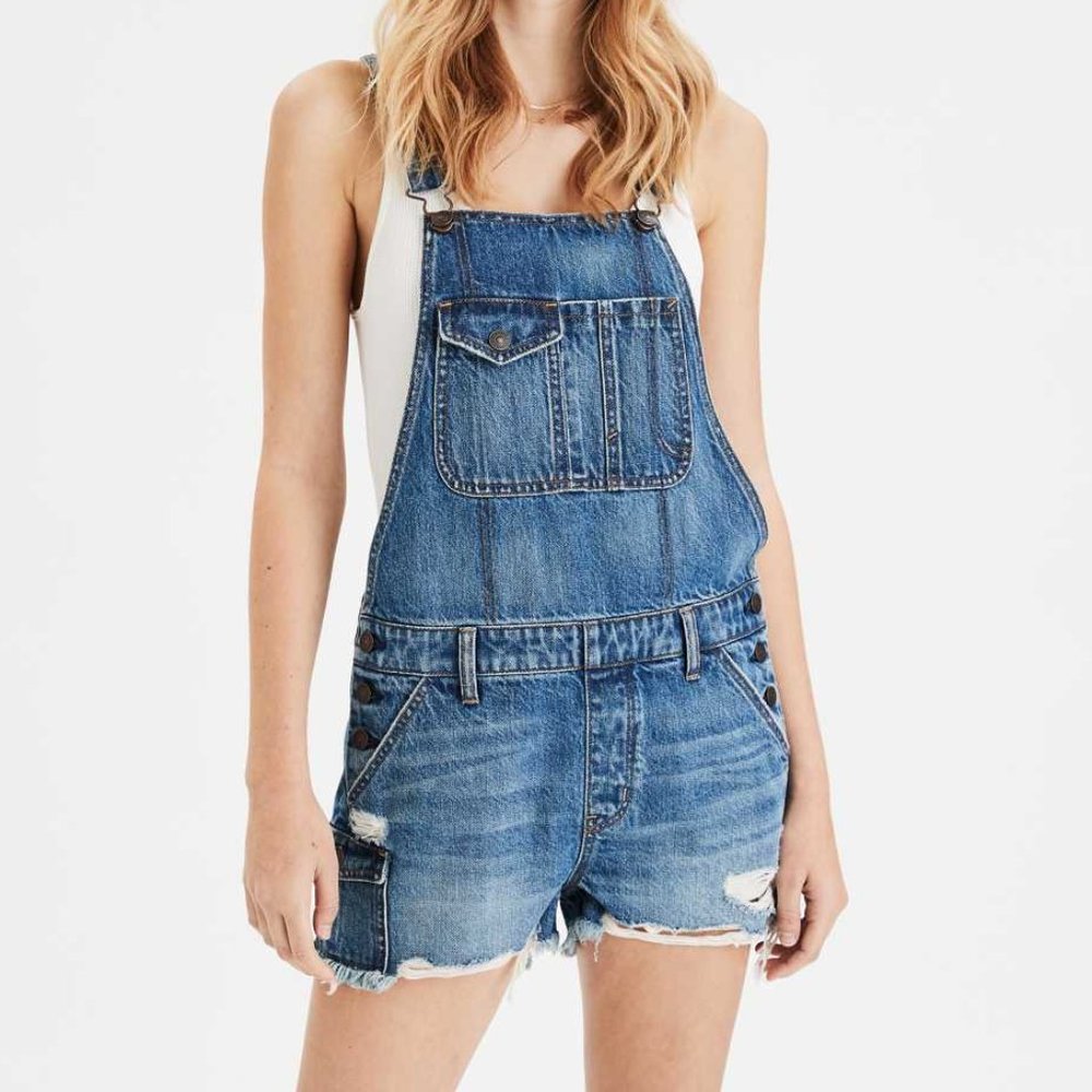 American Eagle Tomgirl Shortall Size M